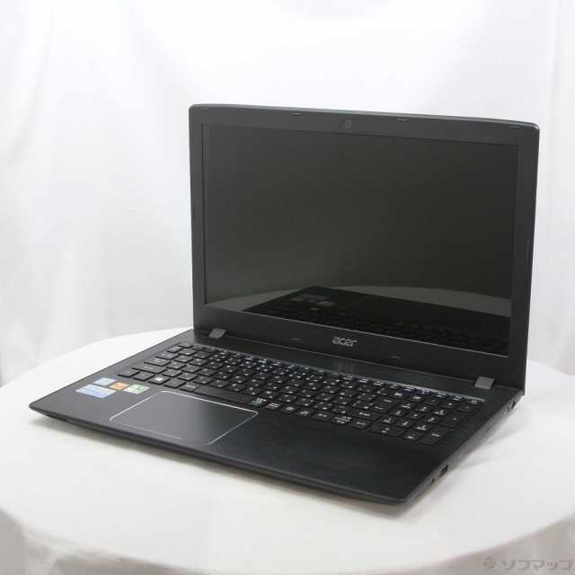 (中古)Acer 格安安心パソコン Aspire E15 E5-576-F34D/K オブシディアンブラック (Windows 10)(269-ud)