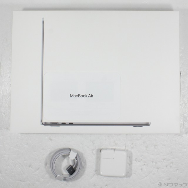 (中古)MacBook Air 13.6-inch Mid 2022 MLXW3J/A M2 8コアCPU_8コアGPU 8GB SSD256GB スペースグレイ (12.6 Monterey)(384-ud)