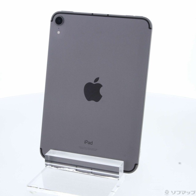 (中古)Apple iPad mini 第6世代 256GB スペースグレイ MK8F3J/A SIMフリー(258-ud)の通販は