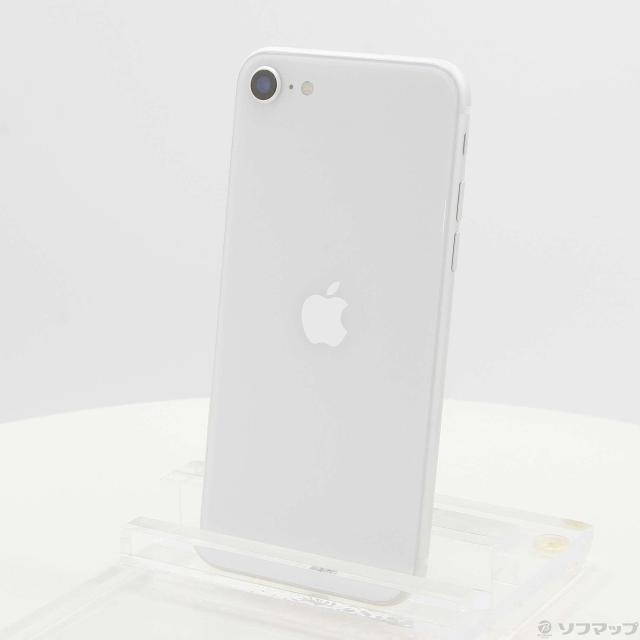 中古)Apple iPhone SE 第2世代 64GB ホワイト MHGQ3J/A SIMフリー(305 