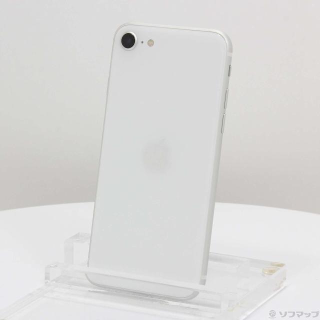 中古)Apple iPhone SE 第2世代 64GB ホワイト MHGQ3J/A SIMフリー(198 
