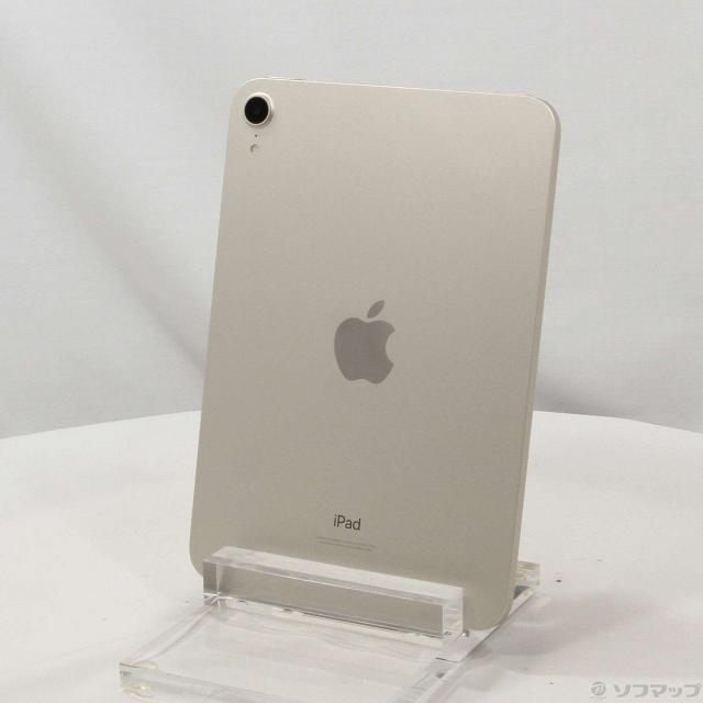 (中古)Apple iPad mini 第6世代 256GB スターライト MK7V3J/A Wi-Fi(269-ud)の通販は