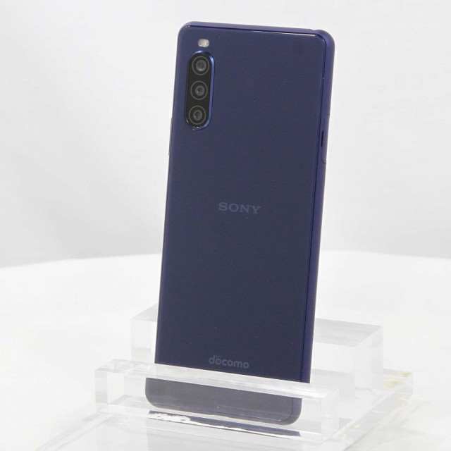 中古)SONY Xperia 10 II 64GB ブルー SO-41A docomoロック解除SIMフリー(384-ud)の通販は - 携帯電話本体