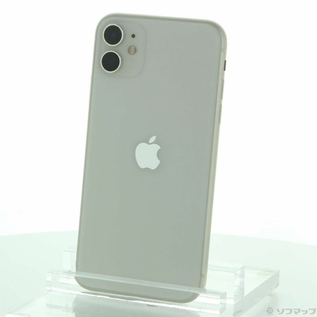 (中古)Apple iPhone11 64GB ホワイト MHDC3J/A SIMフリー(377-ud)の通販は 27,890円