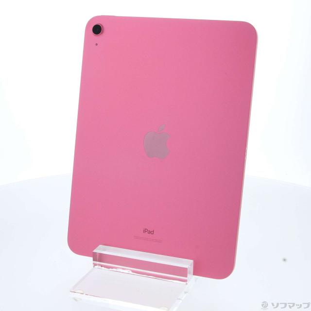 中古)Apple iPad 第10世代 64GB ピンク MPQ33J/A Wi-Fi(258-ud)の通販 
