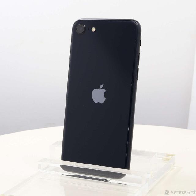 中古)Apple iPhone SE 第3世代 64GB ミッドナイト MMYC3J/A SIMフリー 