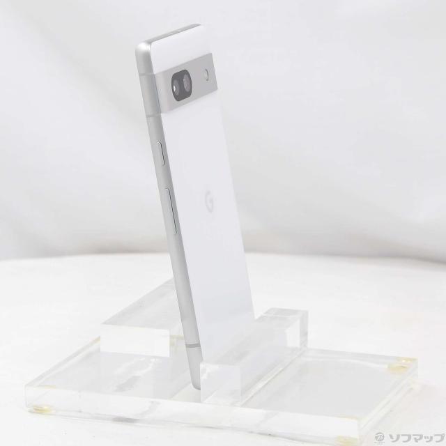 (中古)GOOGLE Google Pixel 7a 128GB スノー GOSAU2 SoftBank(349-ud)の通販は