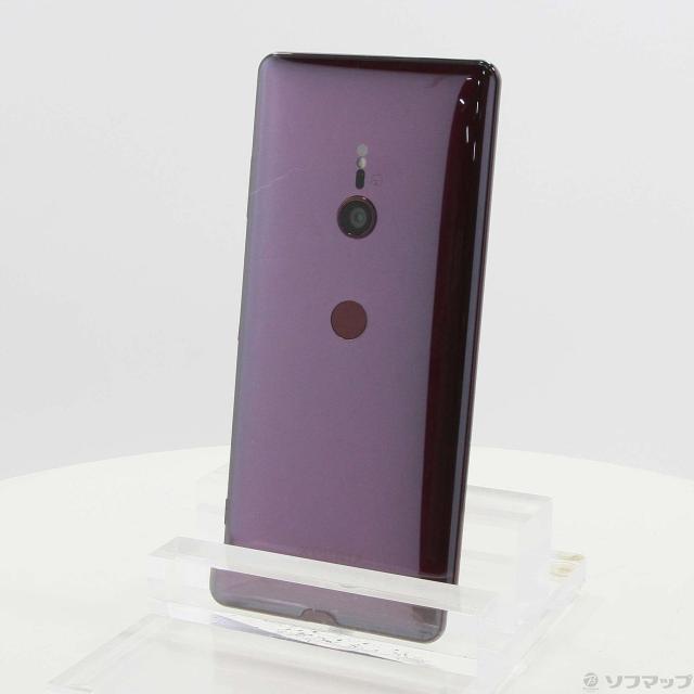 Xperia - Xperia XZ3 au版 SOV39 ボルドーレッド SIMロック解除済み 中古)SONY Xperia XZ3 64GB ボルドーレッド SOV39 auロック解除