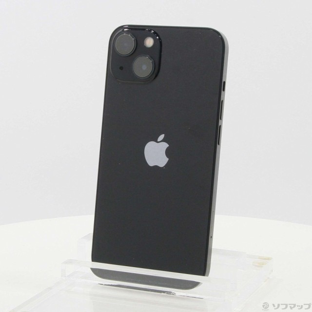 (中古)Apple iPhone13 128GB ミッドナイト MLNC3J/A SIMフリー(247-ud)