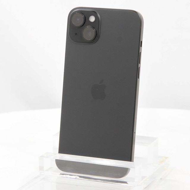 (中古)Apple iPhone15 Plus 256GB ブラック MU0F3J/A SIMフリー(377-ud)の通販は