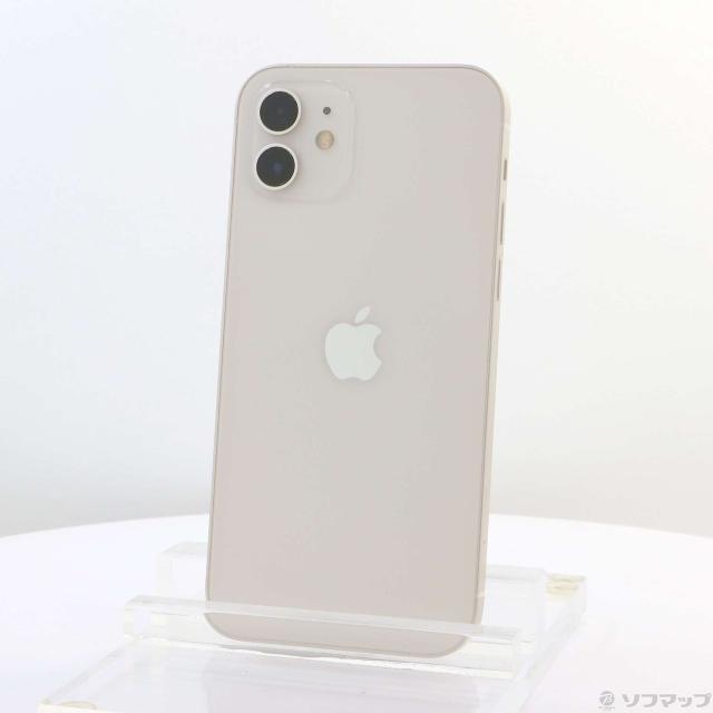 中古)Apple iPhone12 64GB ホワイト MGHP3J/A SIMフリー(276-ud) 