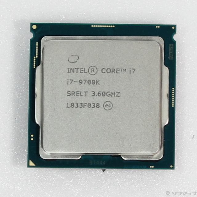 (中古)intel Core i7 9700K (3.6GHz/LGA 1151)(344-ud)の通販は