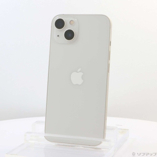 (中古)Apple iPhone13 128GB スターライト MLND3J/A SIMフリー(348-ud)