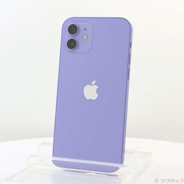 Apple - iPhone12 64GB パープル au版　新品未使用品 新品Apple iPhone 12 64GB パープル au（iPhone(アイフォン