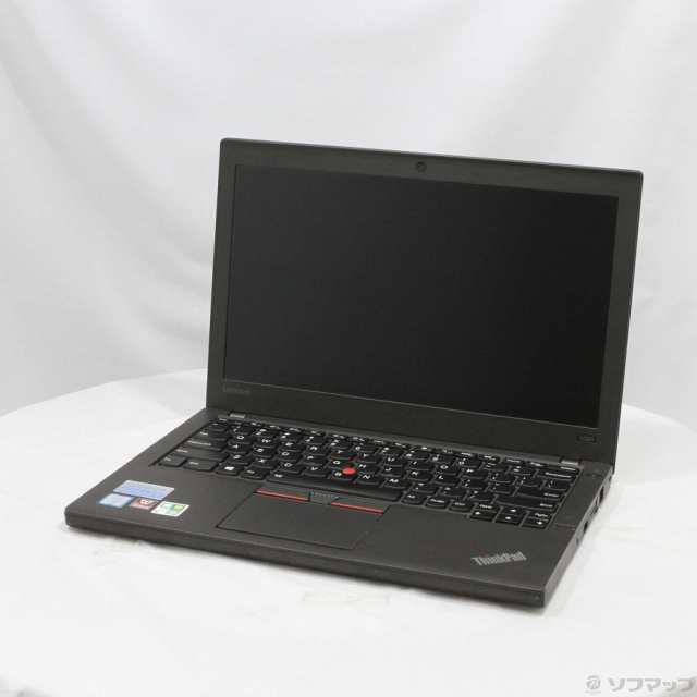 (中古)Lenovo 格安安心パソコン ThinkPad X260 20F5CTO1WW ブラック (Windows 10)(381-ud)