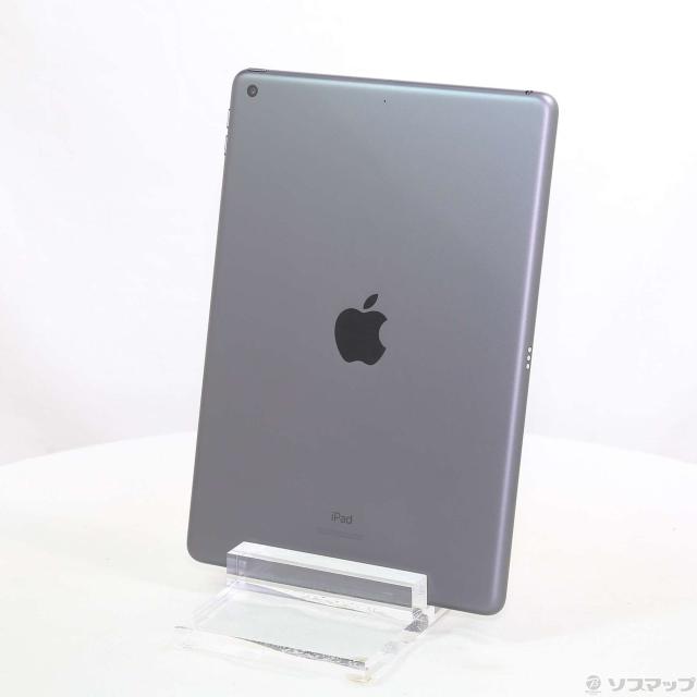 中古)Apple iPad 第8世代 128GB スペースグレイ MYLD2J/A Wi-Fi(377-ud)