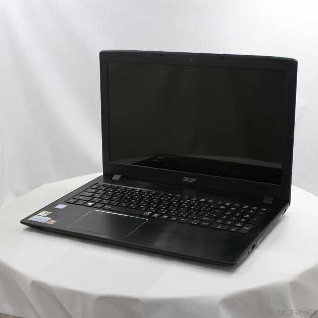 (中古)Acer 格安安心パソコン Aspire E15 E5-576-F54D/KF オブシディアンブラック (Windows 10)(305-ud)