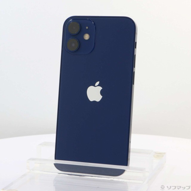 (中古)Apple iPhone12 mini 64GB ブルー MGAP3J/A SIMフリー(305-ud)の通販は