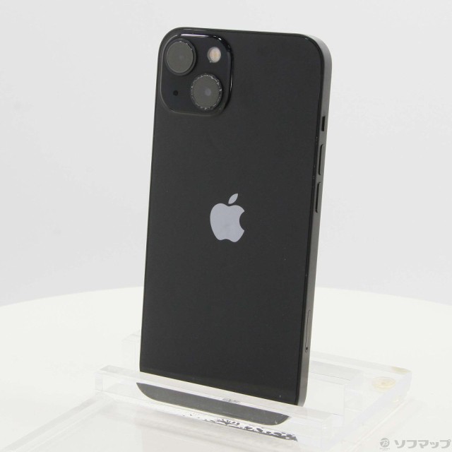 (中古)Apple iPhone13 128GB ミッドナイト MLNC3J/A SIMフリー(352-ud)