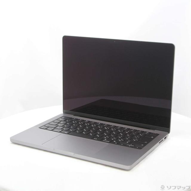 (中古)MacBook Pro 14.2-inch Late 2023 MTL83J/A M3 8コアCPU_10コアGPU 8GB SSD1TB スペースグレイ (13.5 Ventura)(262-ud)の通販は