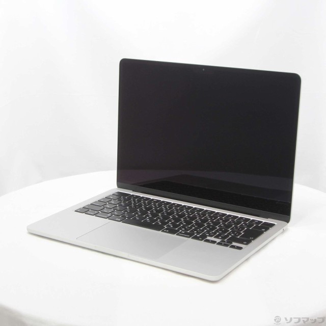 (中古)Apple MacBook Air 13.6-inch Mid 2022 MLXY3J/A Apple M2 8コアCPU_8コアGPU 8GB SSD256GB シルバー (12.6 Monterey)(297-ud)