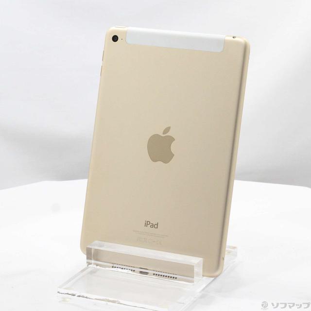 (中古)Apple iPad mini 4 32GB ゴールド MNWG2J/A SIMフリー(258-ud)の通販は
