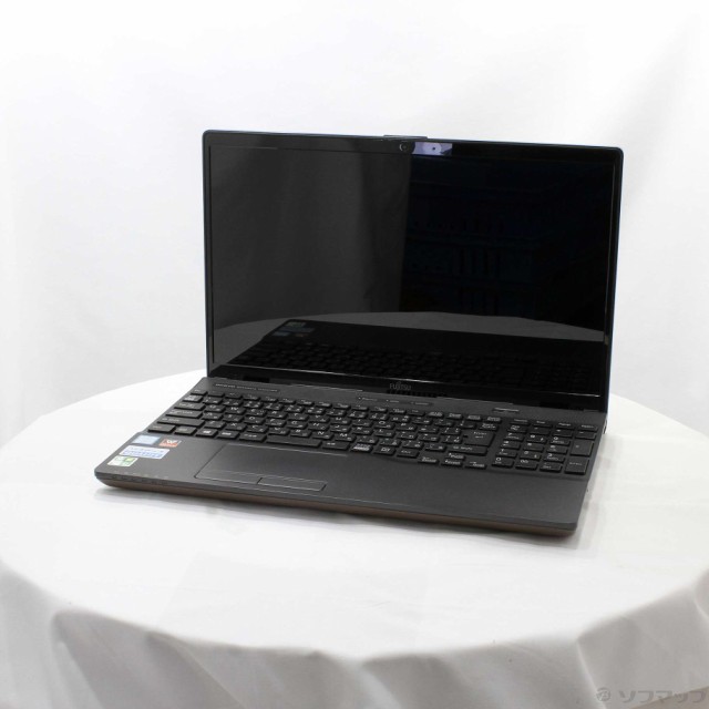 (中古)FUJITSU 格安安心パソコン LIFEBOOK AH45/C2 FMVA45C2B ブライトブラック (Windows 10)(377-ud)