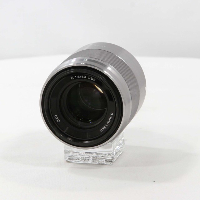 (中古)SONY E 50mm F1.8 OSS SEL50F18 Eレンズ/シルバー(349-ud)