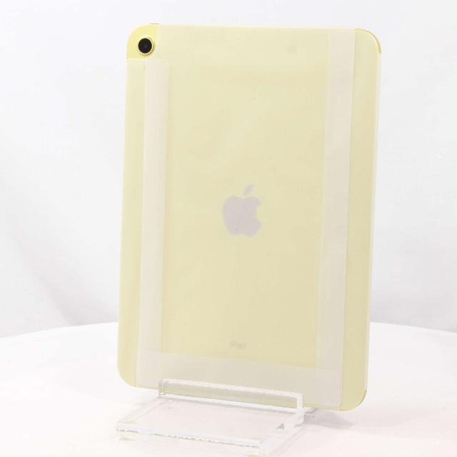 (中古)Apple iPad 第10世代 256GB イエロー MPQA3J/A Wi-Fi(258-ud)の通販は