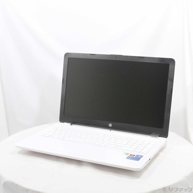 (中古)hp 格安安心パソコン HP 15-bs005TU-OHB-B 2DN43PA-AADY ピュアホワイト (Windows 10)(251-ud)