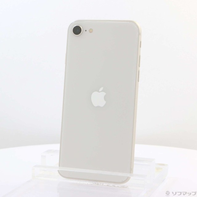 (中古)Apple iPhone SE 第3世代 128GB スターライト MMYG3J/A SIMフリー(269-ud)