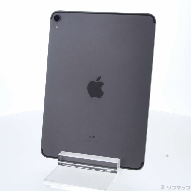 (中古)Apple iPad Pro 11インチ 256GB スペースグレイ MU102J/A SIMフリー(377-ud)