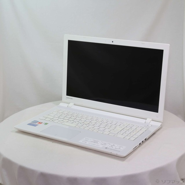 (中古)TOSHIBA 格安安心パソコン dynabook T75/VW PT75VWP-BJA リュクスホワイト (Windows 10)(297-ud)