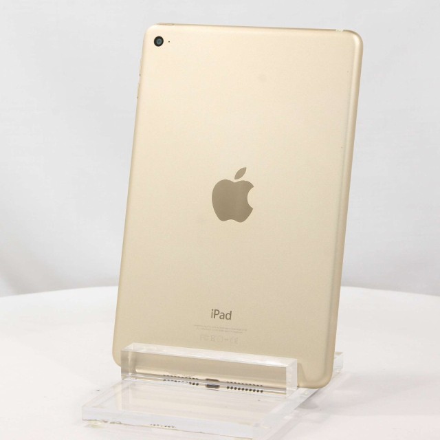 (中古)Apple iPad mini 4 64GB ゴールド MK9J2J/A Wi-Fi(377-ud)