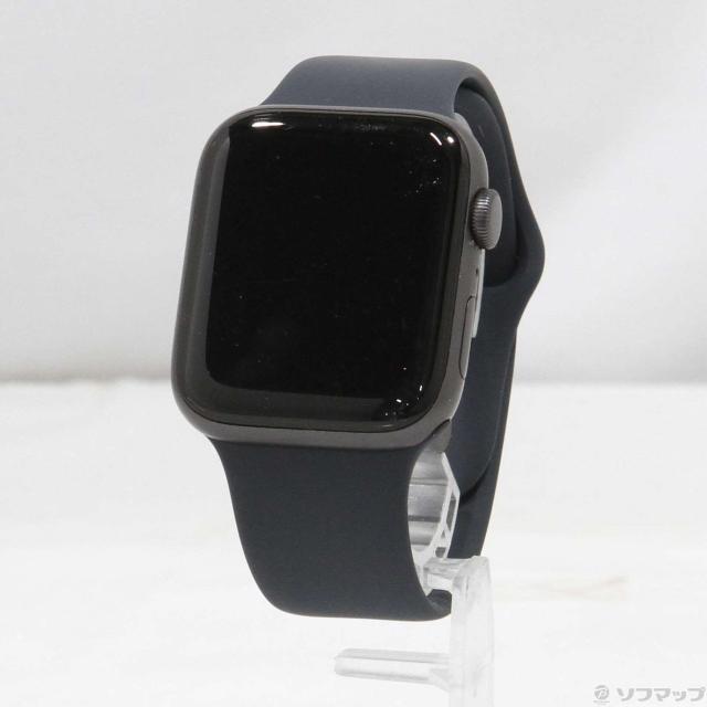 中古)Apple Apple Watch SE 第1世代 GPS 44mm スペースグレイ  