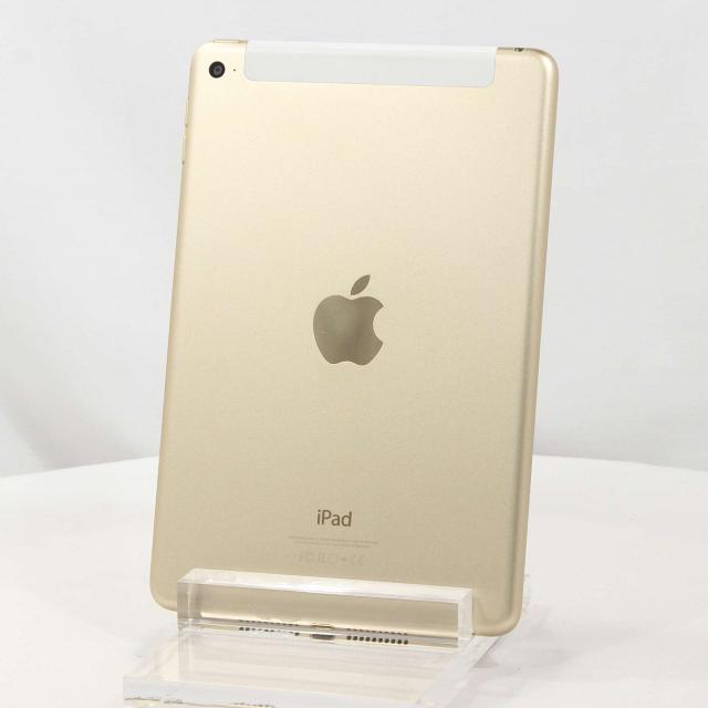 (中古)Apple iPad mini 4 16GB ゴールド MK712J/A auロック解除SIMフリー(377-ud)の通販は