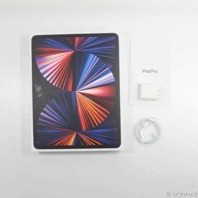 (中古)Apple iPad Pro 12.9インチ 第5世代 256GB スペースグレイ MHNH3J/A Wi-Fi(258-ud)