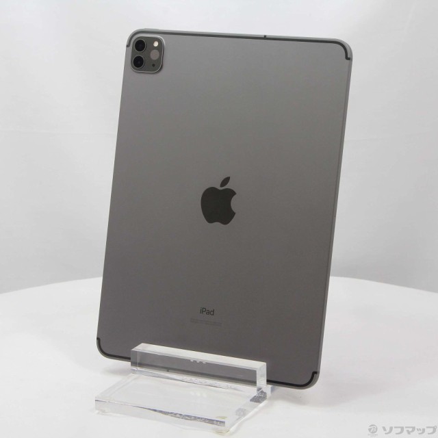 (中古)Apple iPad Pro 11インチ 第2世代 256GB スペースグレイ MXE42J/A SIMフリー(305-ud)