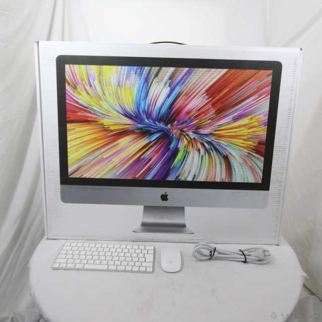 (中古)Apple iMac 27-inch Early 2019 MRR02J/A Core_i5 3.1GHz 40GB SSD28GB/HDD1TB (10.15 Catalina)(368-ud)