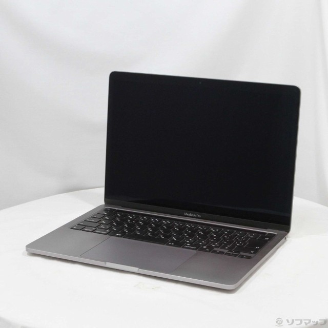 (中古)MacBook Pro 13.3-inch Late 2020 MYD92J/A M1 8コアCPU_8コアGPU 8GB SSD512GB スペースグレイ (12.6 Monterey)(247-ud)