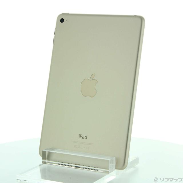 (中古)Apple iPad mini 4 16GB ゴールド MK6L2J/A Wi-Fi(377-ud)の通販は