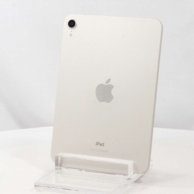 (中古)Apple iPad mini 第6世代 256GB スターライト MK7V3J/A Wi-Fi(377-ud)