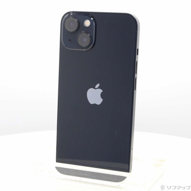 (中古)Apple iPhone13 128GB ミッドナイト MLNC3J/A SIMフリー(198-ud)