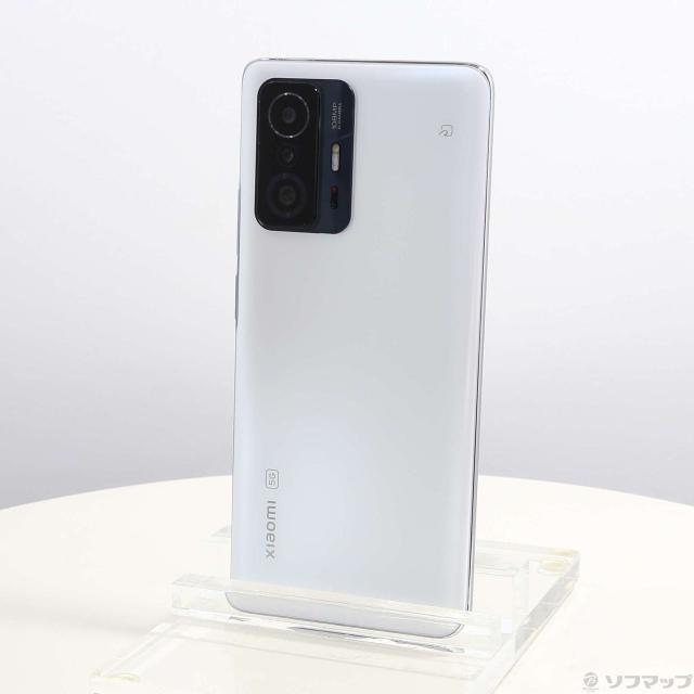 【美品】Xiaomi 11T Pro ムーンライトホワイト 128GB 本体のみ Xiaomi 11T Pro ムーンライトホワイト本体のみ