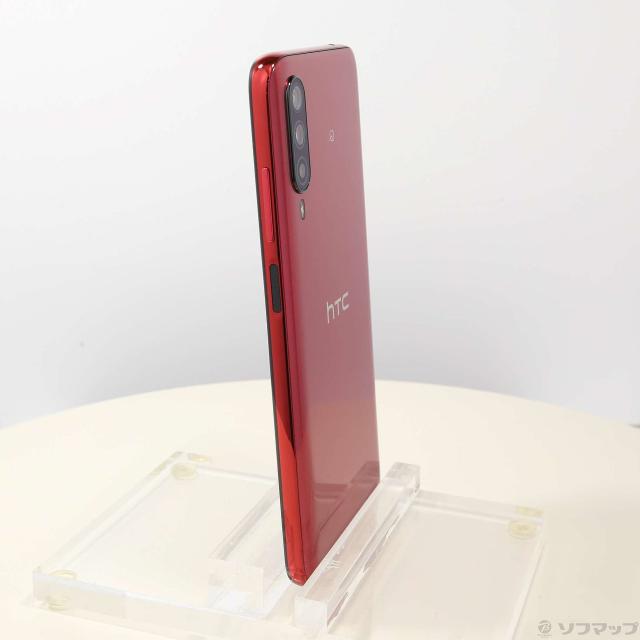 (中古)htc HTC Desire 22 pro 128GB サルサ・レッド 99HATD003-00 SIMフリー(377-ud)の通販は