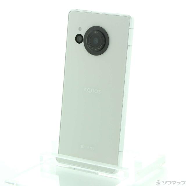 中古)SHARP AQUOS R8 256GB クリーム SH-R80-W SIMフリー(377-ud)