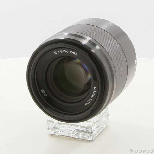 (中古)SONY E 50mm F1.8 OSS ブラック (SEL50F18B) (Eレンズ)(262-ud)