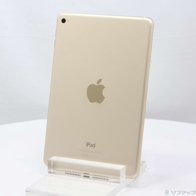 (中古)Apple iPad mini 4 128GB ゴールド MK9Q2J/A Wi-Fi(269-ud)