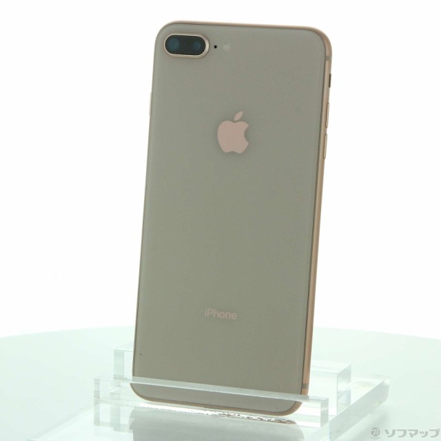 中古)Apple iPhone8 Plus 256GB ゴールド MQ9Q2J/A SIMフリー(377-ud) 携帯電話本体