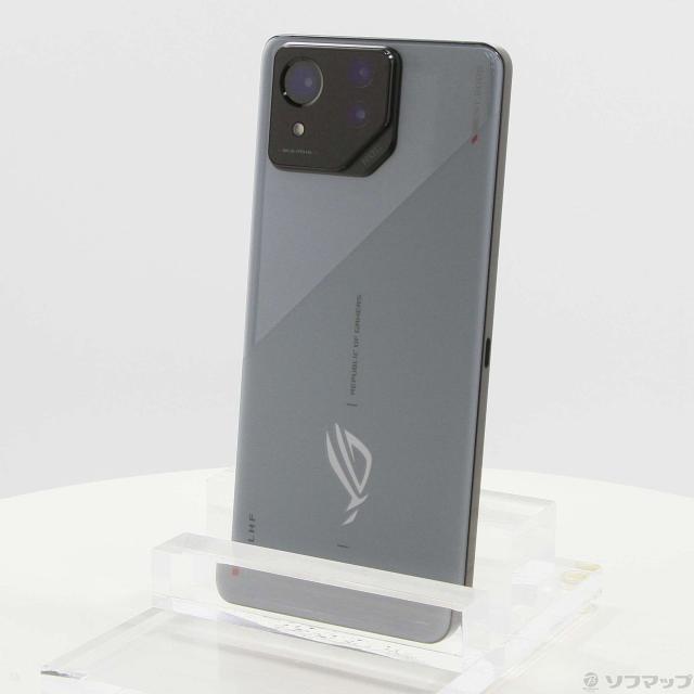(中古)ASUS ROG Phone 8 256GB レベルグレー ROG8-GY16R256 SIMフリー(348-ud)の通販は 135,680円